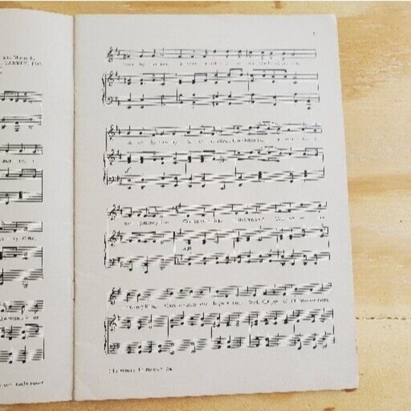 Christmas In Mexico Otis Carrington Sheet Music Vntg 1944 Good Neighbor Operetta - Picture 6 of 12